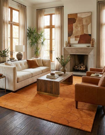 6' 2 x 8' 10 Hand Knotted Odegard Rug