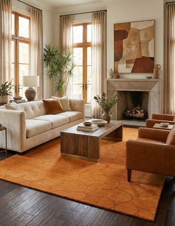 6' 2 x 8' 10 Hand Knotted Odegard Rug