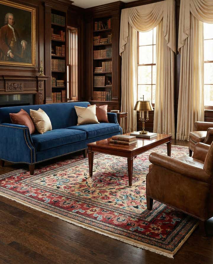 4' 4 x 6' 2 Hand Knotted Bokhara Oriental Rug