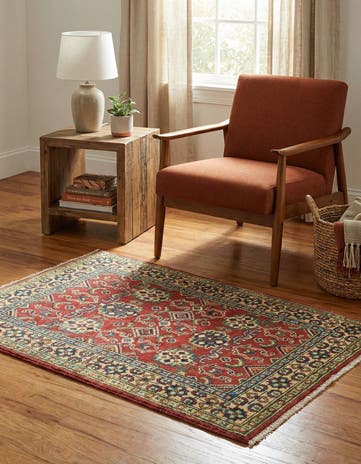 2' 9 x 4' 1 Hand Knotted Kazak Rug