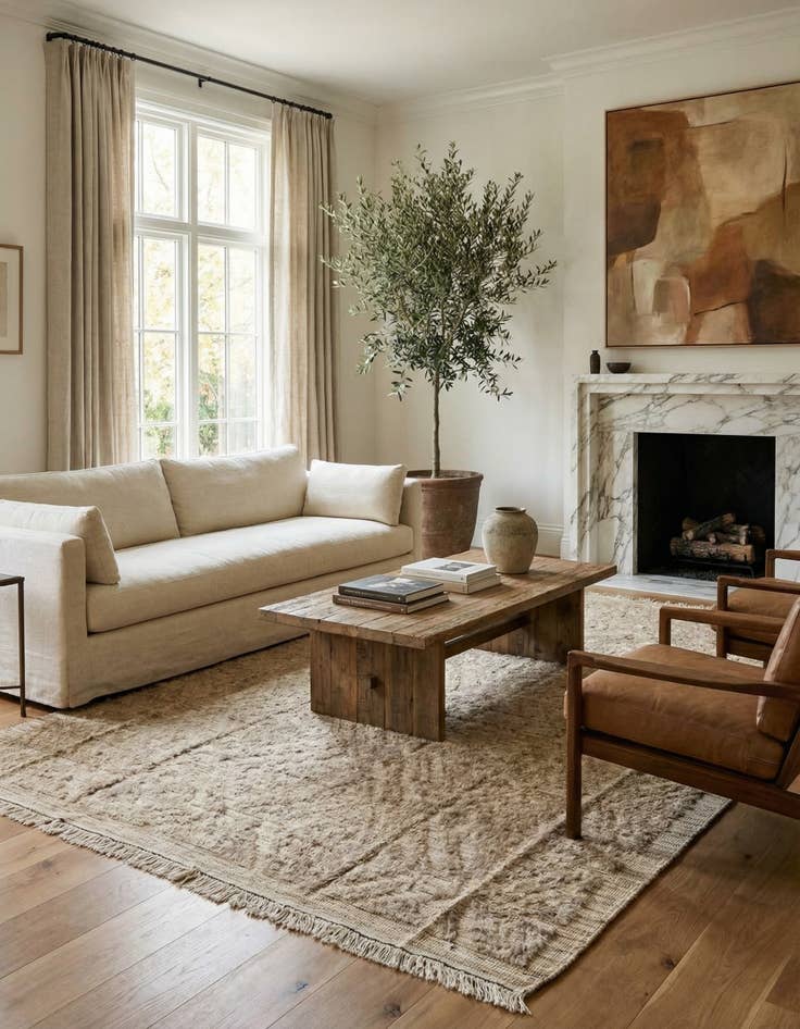 Detail image of 9' 3 x 12' 7  Hand Knotted Darya Wool Rug