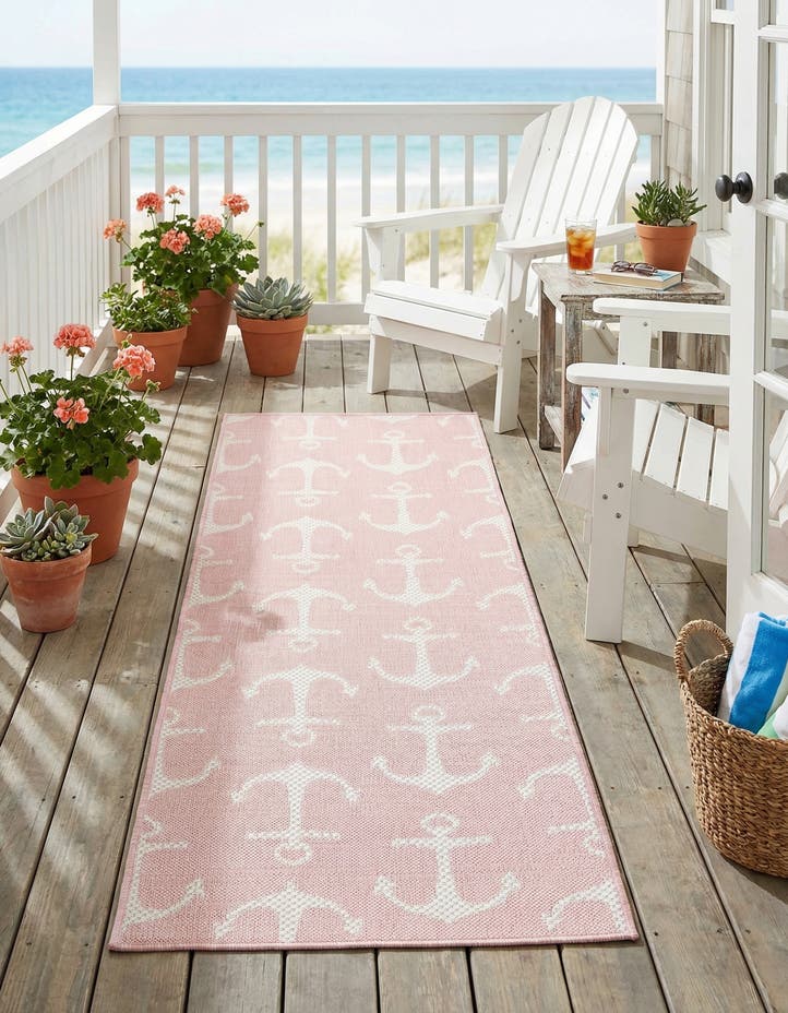 2' x 6' Easy-Clean Coastal Indoor / Outdoo...