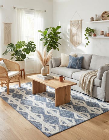 4' 7 x 6' Sabrina Soto Casa Palma Rug