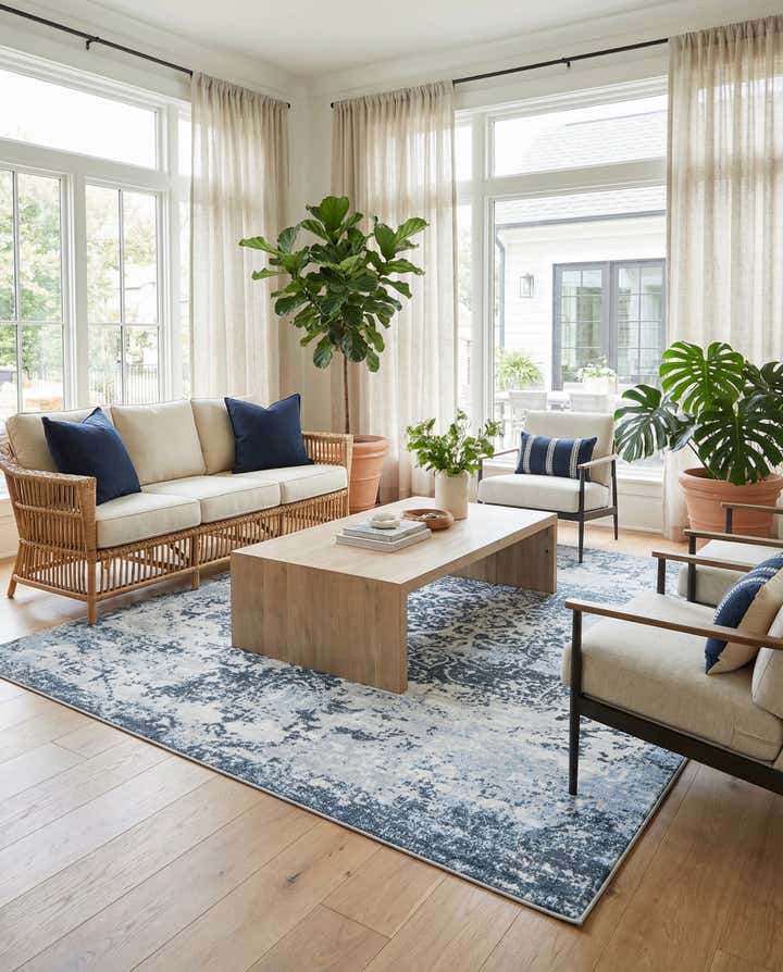 5' 3 x 8' Kamala Washable Rug