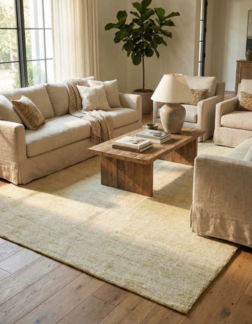 5' 9 x 8' 6 Hand Knotted Darya Wool Rug