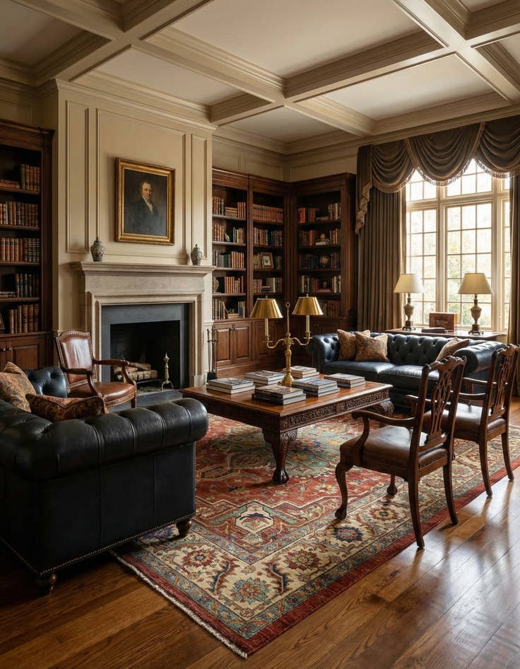 Detail image of  8' 6 x 10' 9 Sara Wool Rug