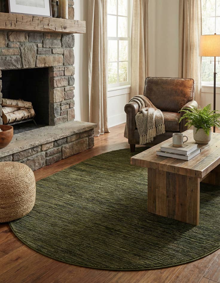 Detail image of  6' x 9' Finsbury Oval Rug