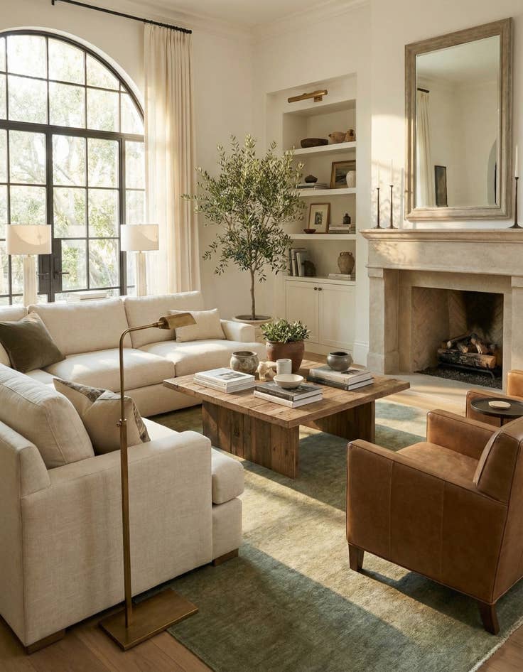 Detail image of  5' 10 x 9' 5  Hand Knotted Over-Dyed Ziegler Rug