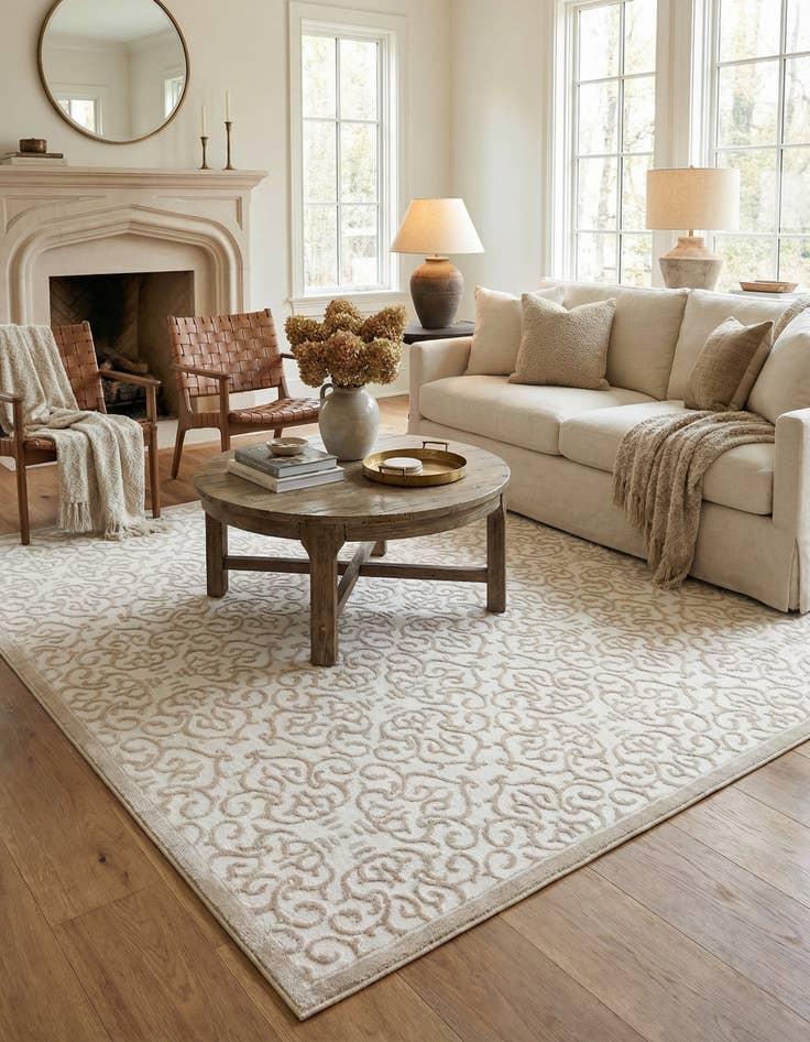 Detail image of 8' x 8' Himalaya Square Rug