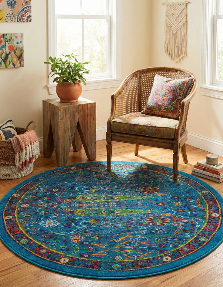 Detail image of  3' 3 x 3' 3 Calypso Round Rug