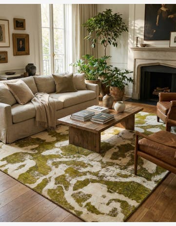 8' 7 x 11' 3 Hand Knotted Ultra Vintage Persian Wool Rug