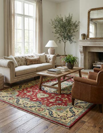 6' x 9' Hand Knotted Kazak Rug