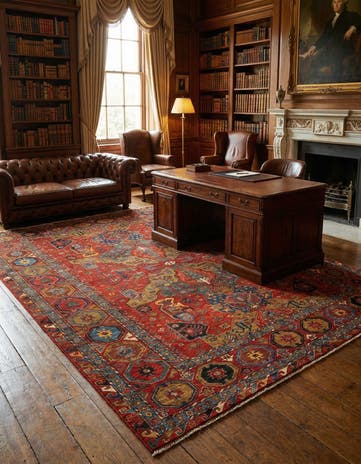 8' 11 x 11' 6 Ariana Wool Rug