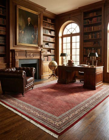 8' 2 x 11' Mir Wool Rug