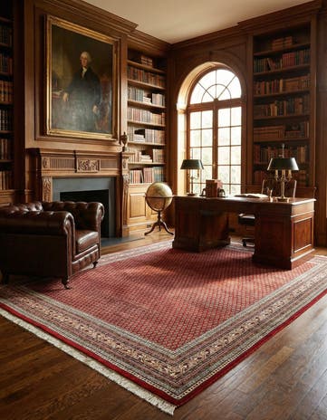 8' 2 x 11' Mir Wool Rug