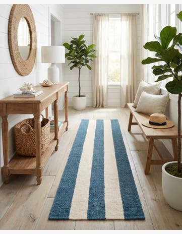 2' x 8' Hand Woven Jill Zarin Hamptons Runner Rug