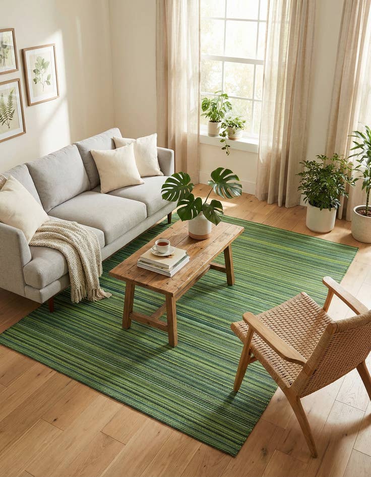 Detail image of  7' 10 x 10'  Washable Vista Breeze Indoor / Outdoor Rug