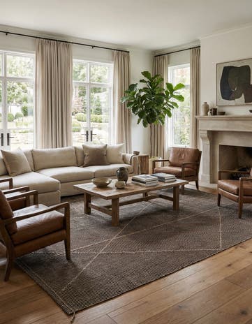 9' 8 x 14' Hand Knotted Darya Wool Rug