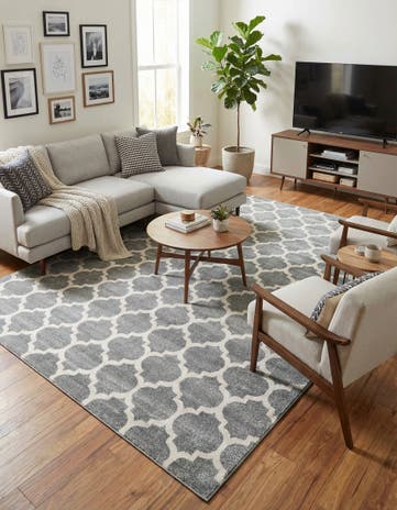9' x 12' Lattice Rug