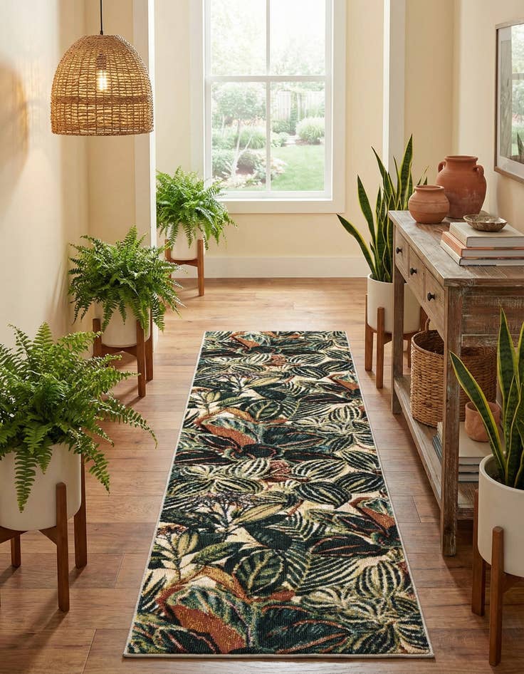 Detail image of 2' x 6' Blossom Runner Rug