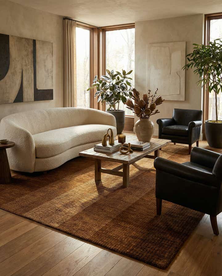 5' 7 x 7' 10 Juma Wool Rug