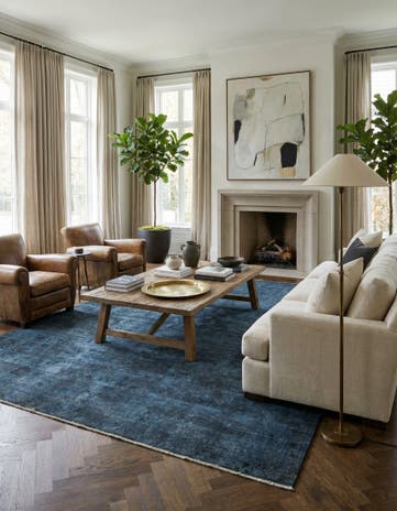 9' 6 x 12' 10 Hand Knotted Ultra Vintage Persian Wool Rug