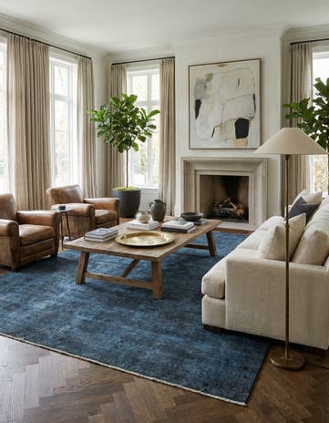 9' 6 x 12' 10 Hand Knotted Ultra Vintage Persian Wool Rug
