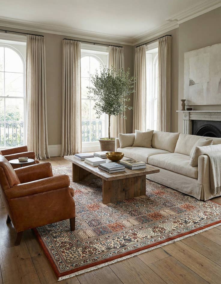 Detail image of 6' 6 x 9' 7 Mood Wool Rug