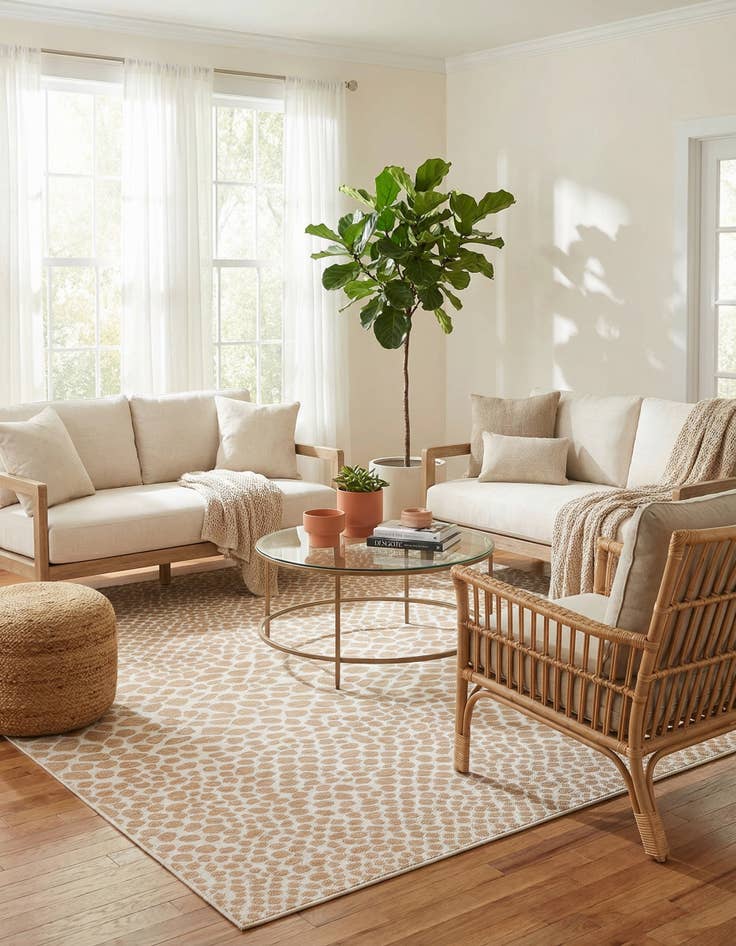 Detail image of 7' x 10'  Washable Jill Zarin Cape Town Indoor / Outdoor Rug