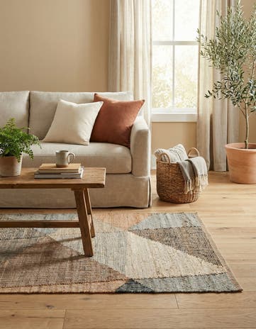 Hand Woven Kilim Jute Rug