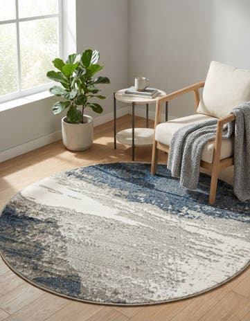 4' x 4' Oslo Round Rug
