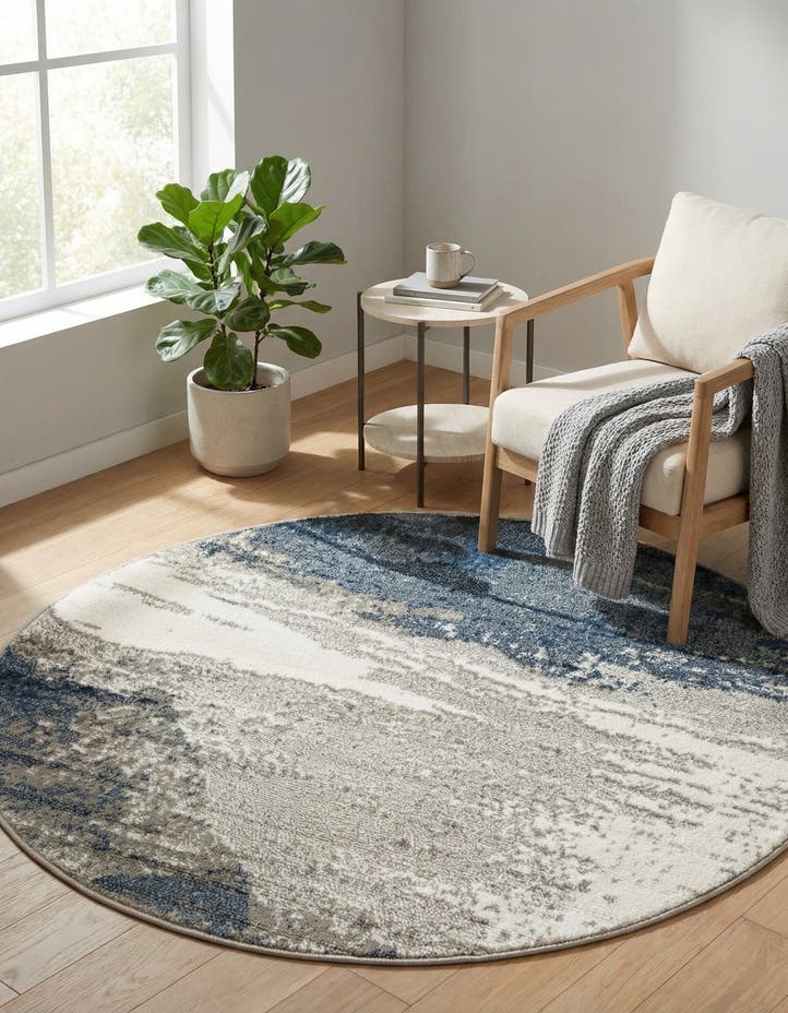 4' x 4' Oslo Round Rug