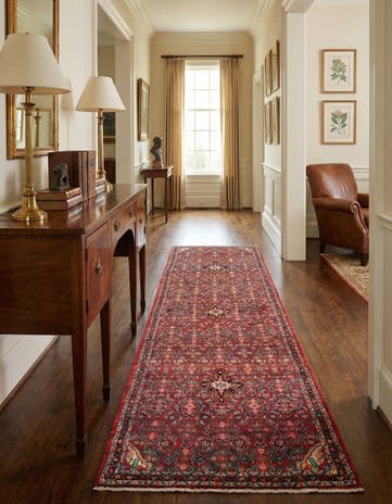 3' 7 x 10' 10 Hamedan Runner Rug