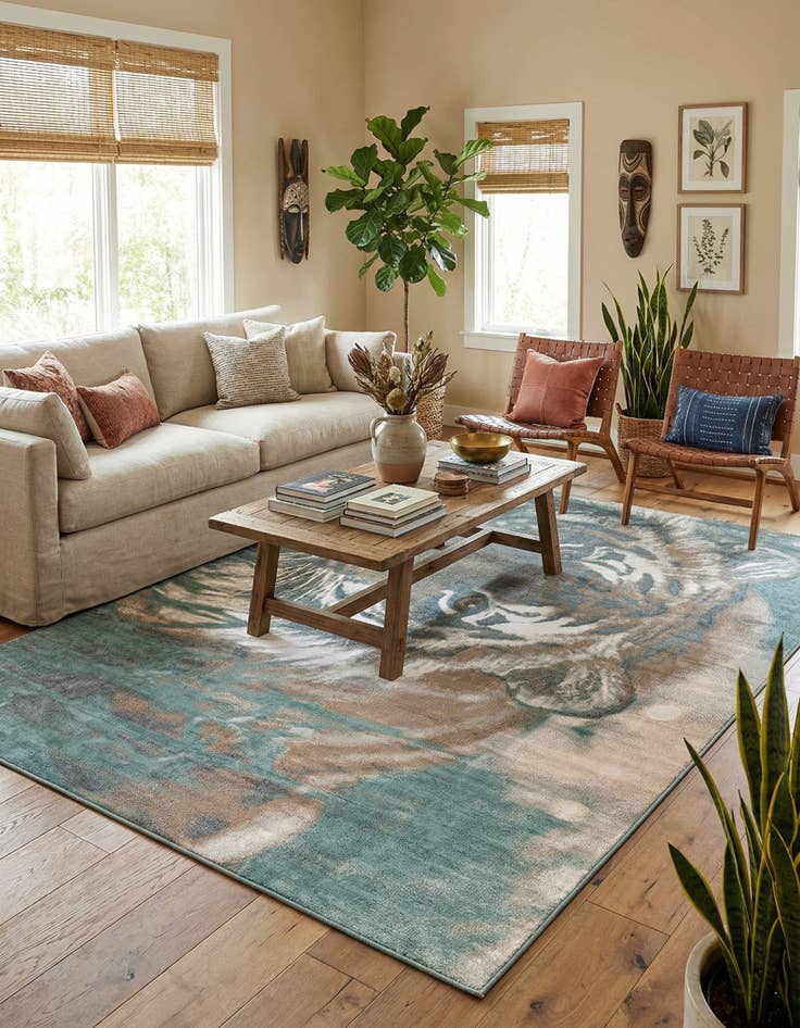 Detail image of 10' x 14' Safari Rug