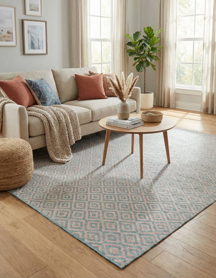 Detail image of 7' x 10'  Washable Jill Zarin Costa Rica Indoor / Outdoor Rug