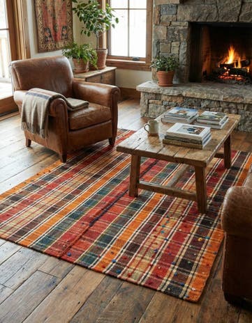 4' 9 x 5' 10 Jajim Rug
