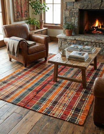 4' 9 x 5' 10 Jajim Rug