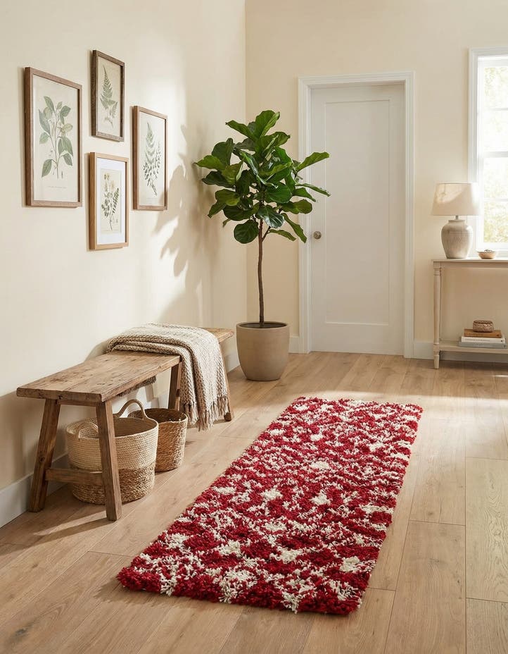 2' x 5' Moroccan Trellis Shag R...