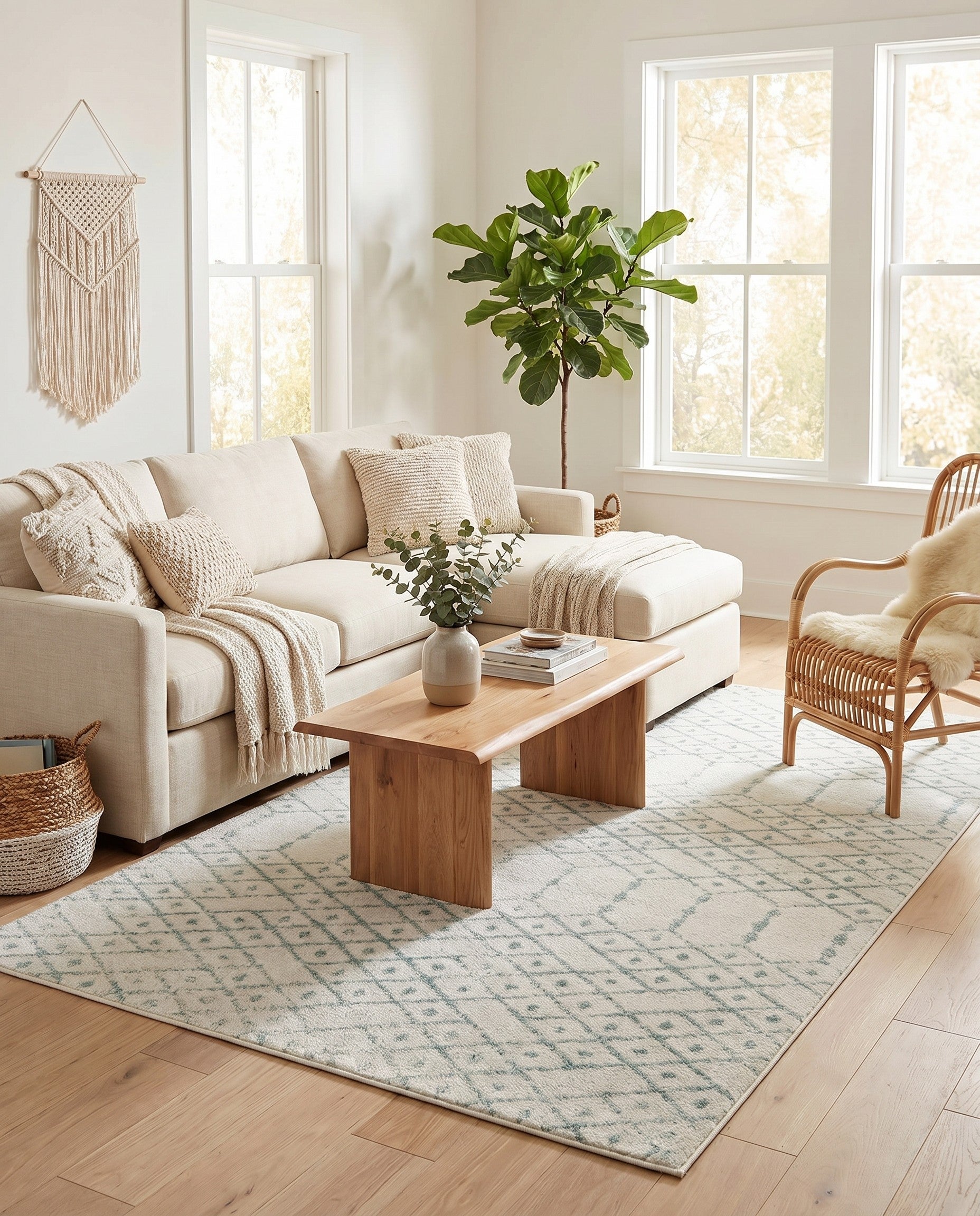 6' x 9' Paxon Trellis Rug