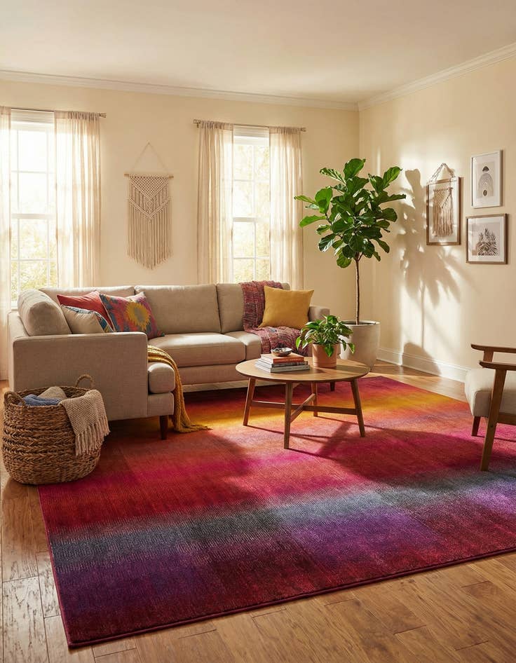 Detail image of 10' 6 x 16' 5  Washable Casablanca Rug