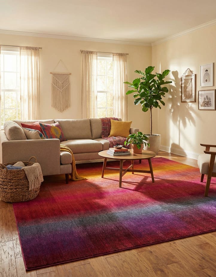 10' 6 x 16' 5 Washable Hyacinth Rug