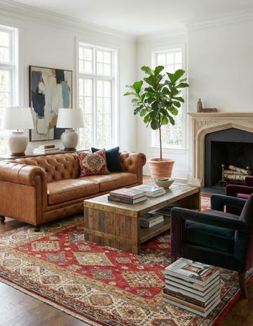 6' 9 x 9' 11 Kazak Wool Rug