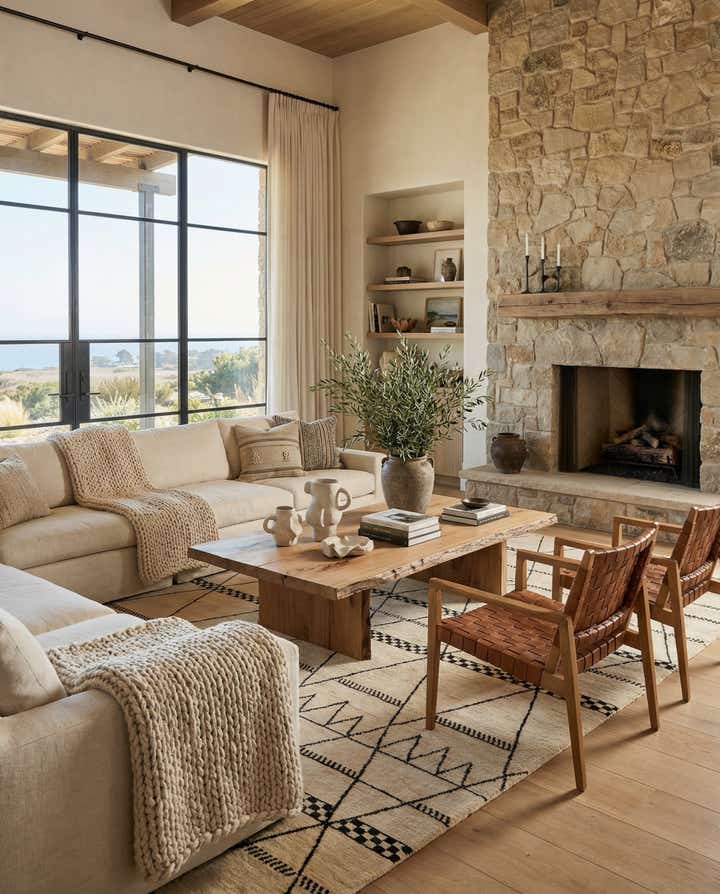 12' 3 x 18' Hand Knotted Moroccan Wool Rug