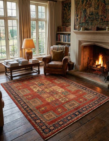 5' 7 x 7' 7 Luribaft Wool Rug