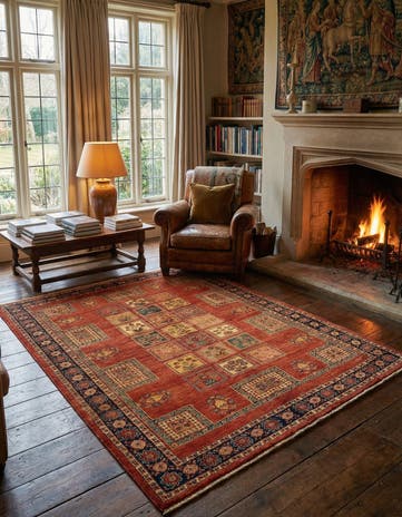 5' 7 x 7' 7 Luribaft Wool Rug