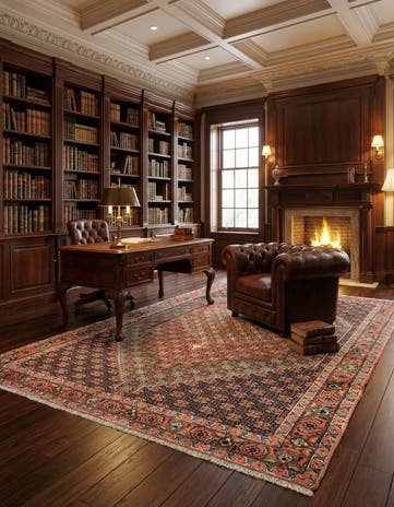 6' 7 x 10' 4 Bidjar Wool Rug