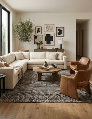 8' 7 x 11' 5 Hand Knotted Darya Wool Rug