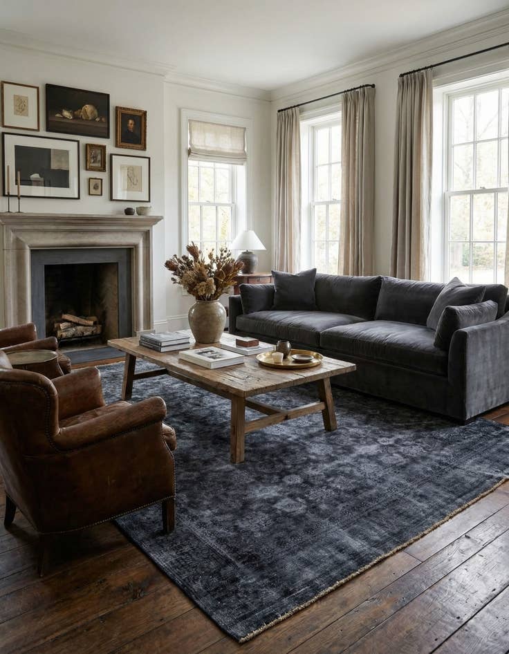 Detail image of 9' x 12' 8  Hand Knotted Ultra Vintage Persian Wool Rug