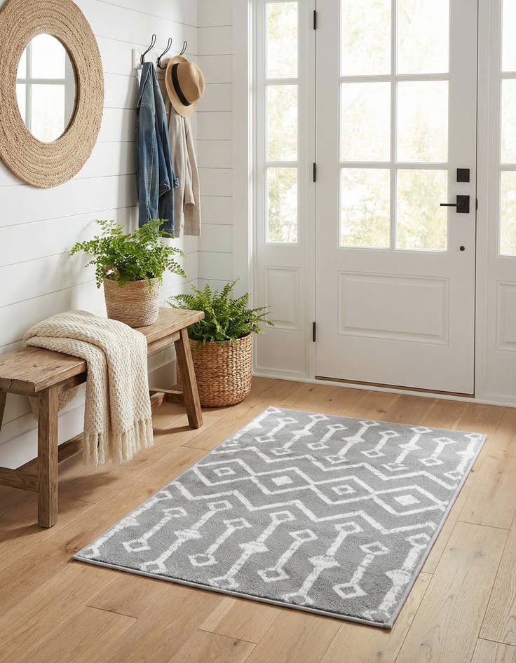 Detail image of  2' x 3' Kasbah Trellis Rug