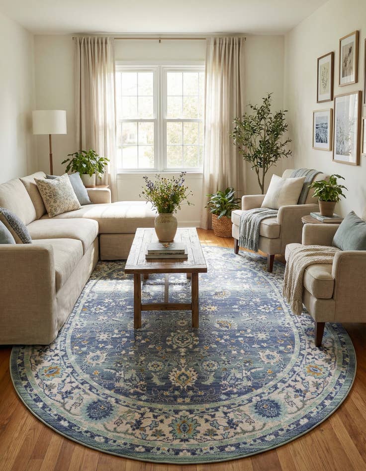 Detail image of 7' 10 x 10' Whitney Oval Rug